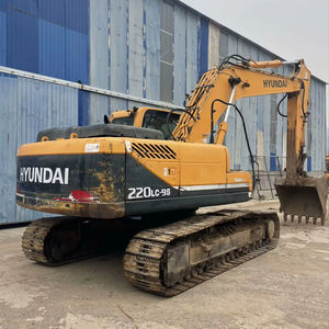 R220LC-9S Hyundai Pelles sur chenilles d'occasion d'origine 22 tonnes Bonne performance Pelle à chenilles d'occasion Moteur d'occasion Pompe à engrenages pour boîte de vitesses - Product Image 1