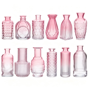 Vases Artistiques Modernes en Gros, Vases à Fleurs Décoratifs, Bouteilles en Verre Gaufré VISTA <span class=keywords><strong>Tv17</strong></span> - Product Image 1