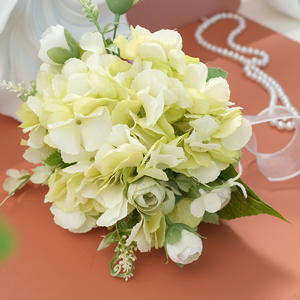 ดอกไม้ผ้าไหมเทียมแบบมือถือสำหรับโต๊ะรับประทานอาหารในบ้านงานแต่งงานอุปกรณ์ตกแต่งในร่มสำหรับวันวาเลนไทน์ - Product Image 6