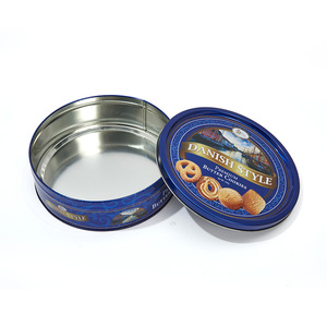 Boîtes <span class=keywords><strong>en</strong></span> métal rondes personnalisées multi-tailles pour biscuits et gâteaux - Product Image 3