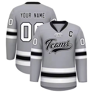 Tonton Factory - Vente en gros de maillots de hockey de haute qualité avec différents noms et numéros de joueurs - Maillot de hockey sur glace personnalisé pour hommes - Sublimation - Product Image 4