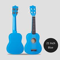 High Quality 21-Inch Four-String Hawaiian Wooden Guitar Colorful Early Education Musical Instrument for Beginners Basswood