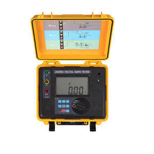 เครื่องวัดความต้านทานดินแบบดิจิตอล LCD รุ่น NCEL JSDZ901 เครื่องทดสอบความต้านทานกราวด์ ช่วงการวัด 0-2000 โอห์ม 600V - Product Image 2