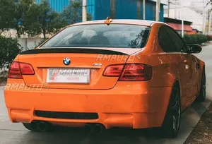 สำหรับ BMW ซีรีส์ 3 รุ่น 2 ประตู E92 M3 ปี 2006-2010 ชุดแต่งสปอยเลอร์หลังทรง P สปอยเลอร์ฝากระโปรงท้ายรถยนต์ อุปกรณ์ตกแต่งรถยนต์ สปอยเลอร์หลัง - Product Image 5