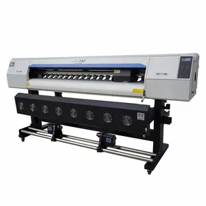 Audley-Cabezal de impresión industrial dual I3200 de 10 pies, impresora de vinilo digital, ecológico, solvente de gran formato, máquina de impresión de banner flexible, precio