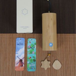 Campana de viento portátil de estilo chino, campana retro de bambú para la curación del estado de ánimo, para yoga y meditación - Product Image 5