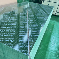Contreplaqué marin antidérapant avec film vert, étanche, réutilisable pour le béton