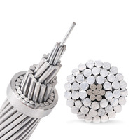 Cable ACSR Reforzado con Acero y Conductor de Aluminio Desnudo, Durable, para Transmisión de Energía Fotovoltaica en Entornos Corrosivos, ASTM IEC