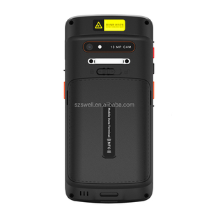 Android 15 cảm ứng đầy đủ 6inch hiển thị 2D Scanner NFC dữ liệu Collector Rugged <span class=keywords><strong>PDA</strong></span> IP68 chống thấm nước chống sốc thiết bị đầu cuối cầm tay - Product Image 5