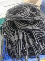 Câble en nylon PVC étanche IP68 de type Y avec 2x1,5mm² 300/500V et presse-étoupes PG9-2 broches, longueur 2,5m pour l'alimentation industrielle