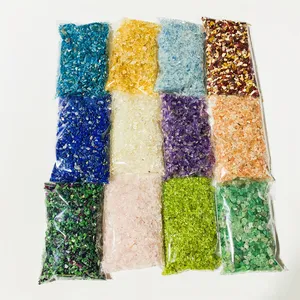 Wholesale Natural Bulk Crystal Rocks Chips Crystals Healing Gravel Tumbled Stones For Gift