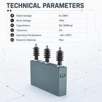 Batterie de condensateurs en polypropylène métallisé haute tension JK BFM 2022 des fabricants chinois, tension nominale 30KV, certifiée CE CQC ISO9001