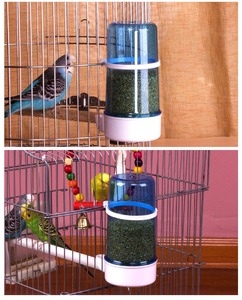 Comedero Automático para Palomas, <span class=keywords><strong>Bebedero</strong></span> para Pájaros, Accesorios para Jaulas, Dispensador de Comida Colgante para <span class=keywords><strong>Periquitos</strong></span>, Botellas de Agua para Beber - Product Image 4