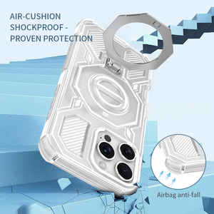 Coque Antichute Robuste pour <span class=keywords><strong>iPhone</strong></span> 17 Pro Max, Étui Magnétique Renforcé pour <span class=keywords><strong>iPhone</strong></span> 16 15 14 <span class=keywords><strong>13</strong></span> Pro, Housse Armure avec Support Entièrement Protectrice - Product Image 2
