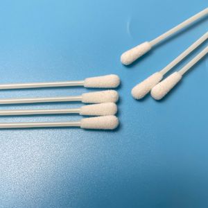 Écouvillon jetable floqué par nylon de 145mm aucun point d'arrêt pour la collection témoin d'ADN de sang - Product Image 4