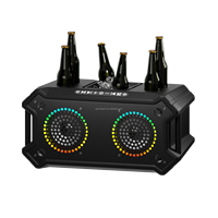 Enceinte Bluetooth portable 140W IPX7 avec lumières RGB, basses profondes, boombox d'extérieur
