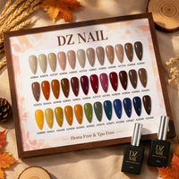 Vernis à ongles en gel UV sans TPO DZ HEMA 15ml, design français, écologique, végan, fournitures de beauté pour ongles, professionnel, 5000 couleurs