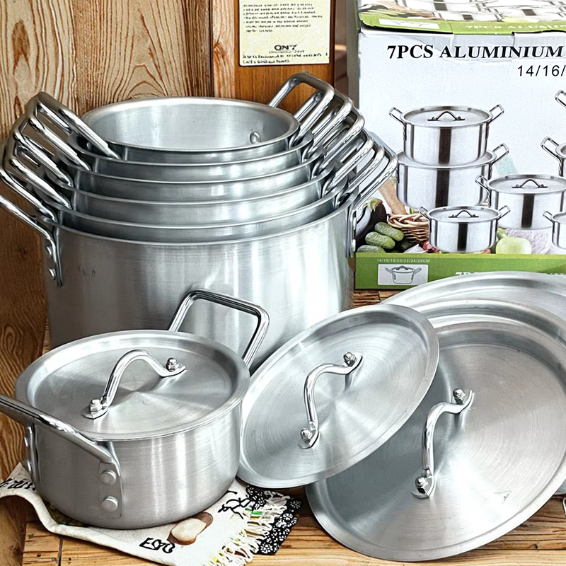 High Quality 14 Piece Aluminum Cooking