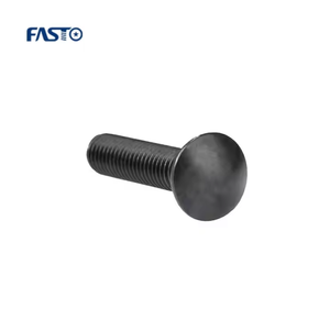 Pernos de carro de electroforesis DIN603 negro de acero inoxidable A2 A4 SS304 SS316 SS316L - Product Image 5