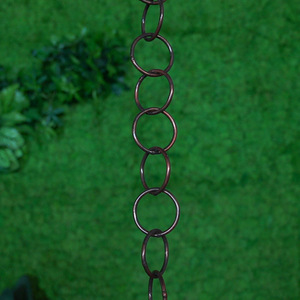 Cadena de lluvia drenaje patio caída de agua cadena aleros Cadena de lluvia - Product Image 6