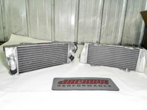 Radiateur de moto en aluminium pour <span class=keywords><strong>KTM</strong></span> 250/300/380 EXC/MXC/SX 1998-2003 - Product Image 5