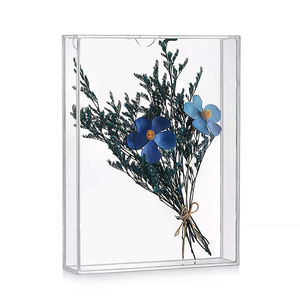 Usine personnalisée 6x8 acrylique Photo cadre photo bricolage vitrine de table avec support pour étagère à utiliser pour les supports d'affichage Photo - Product Image 1