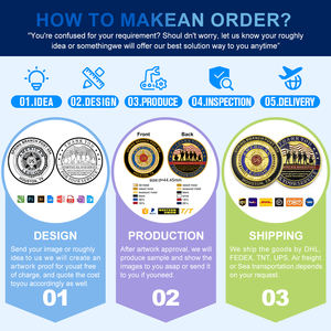 Moneda Conmemorativa Personalizada <span class=keywords><strong>de</strong></span> Latón Grabada con Láser, Chapada y Esmaltada en Oro y Plata, para Juegos y Recuerdos - Product Image 2