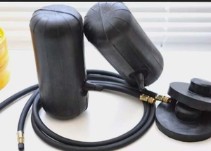 Sac à air en PU noir de haute qualité pour amortisseur arrière, personnalisable, gamme complète de spécifications. SHD SIHD XSHD <span class=keywords><strong>XISH</strong></span> MHD MIHD LHD LIHD - Product Image 2