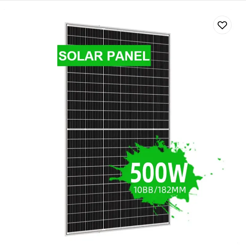 430W 460W Half Cell thin solar panels Monocrystalline Solar PV Module