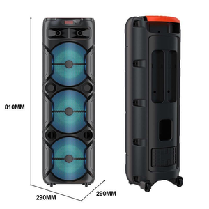 ABS-8303 Altoparlante Intelligente Multifunzionale Portatile per Esterni e Casa, Audio per Danza di Gruppo, Altoparlante Karaoke a 3 Trombe con Microfono - Product Image 2