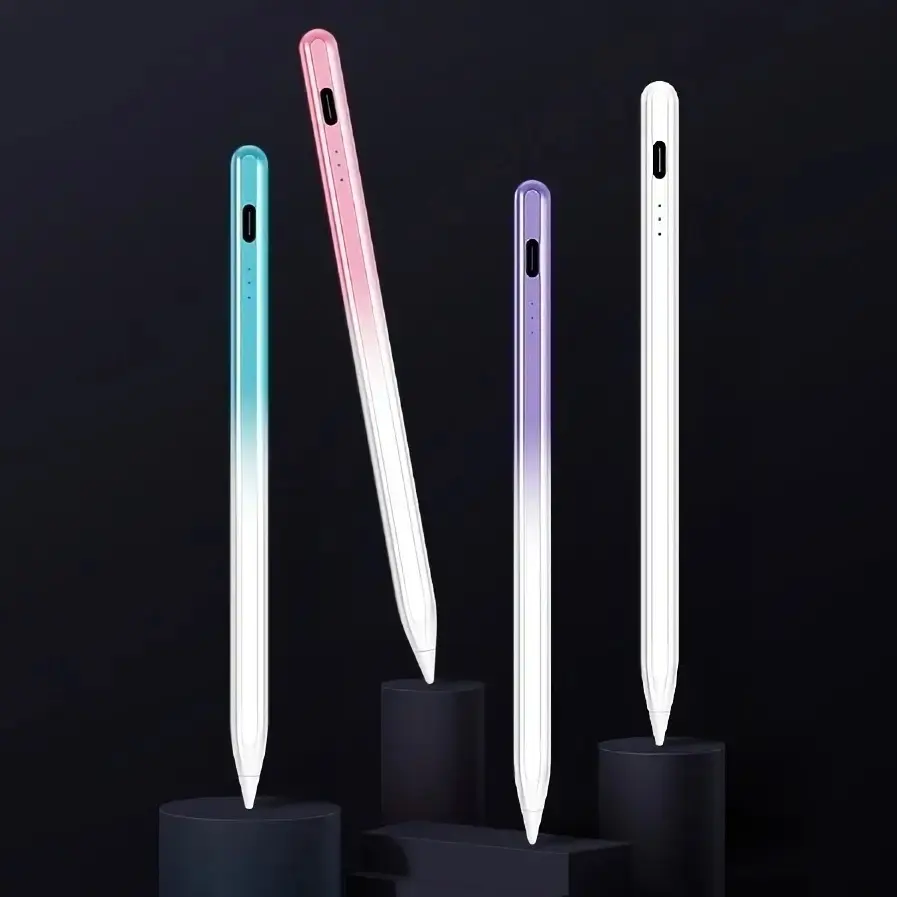 Active Magnetic Tilt Sensitive Palm Rejection Replacement Custom Logo Stylus Pen For Ipad Pro Air Mini Apple Pencil