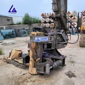Cesoia Idraulica Usata per Alberi da 20t, Attacco Cesoia per Alberi per Escavatori PC200 SK200 - Product Image 2