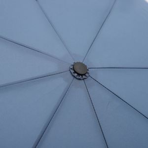 Parapluie Moderne Double Usage à 3 Plis, Nouveau Modèle Pliant Facile avec Poignée Intégrée, Design Simple pour Jours Pluvieux et Ensoleillés - Product Image 3