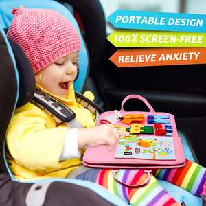 Красочные игрушки Монтессори, войлок, книга, популярная детская игрушка, сумка для занят, высокое качество, войлочная доска, новые игрушки в форме динозавра - Product Image 5