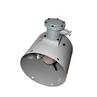 Ventilateur axial de refroidissement antidéflagrant électrique 160 IP55 à roulement à billes OEM ODM 380V en acier au carbone pour montage sur conduit