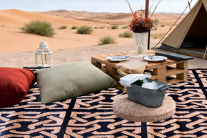 Tapis de voyage écologique et tendance, portable, imperméable, résistant à l'humidité, durable, pour le camping et la plage - Product Image 4