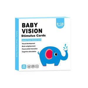 Baby Vision Stimulus CardsNew Style Niños Aprendizaje <span class=keywords><strong>Vocabulario</strong></span> educativo Palabras Tarjetas flash Estudio en inglés Tarjetas cognitivas 2 + - Product Image 6