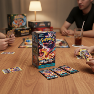 Pokmon SV3 Ruler <b>Black</b> Flame Pack Box 30 Packs 150 <b>Sheets</b> Paper TCG Collectible Cards Made in Korea - Product Image 3