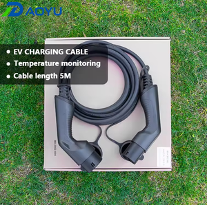 สายชาร์จรถยนต์ไฟฟ้าแบบ 3 เฟส ชนิดที่ 2 ถึง ชนิดที่ 2 ทนทาน รองรับมาตรฐาน IEC 62196 32A ชาร์จเร็ว สำหรับใช้ในบ้าน สถานที่สาธารณะ และเชิงพาณิชย์ - Product Image 5