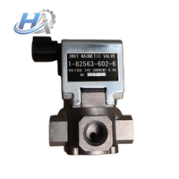 Pièces de machines de construction : Ensemble de frein à électrovanne d'échappement 1-82563602-6 1825636026 compatible avec Isuzu FVR NPR 10PC1