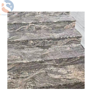 Nuevo Granito Chino Gris Oscuro con Vetas Doradas, Baldosas Pulidas de Alta Calidad al por Mayor - Product Image 1
