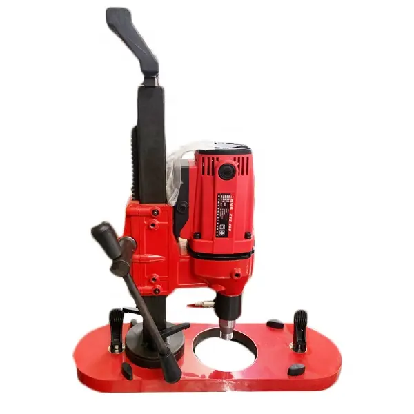 Mesin Bor 1500W, Mesin Bor Teknik Driller dengan Suction Base