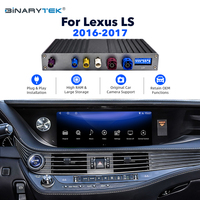 Nuevo Módulo de Interfaz Android CarPlay 8+128G, Actualización de Pantalla OEM, Caja Multimedia para Lexus LS 2016-2017, Netflix, YouTube, GPS