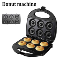 Machine à Sandwich Automatique Détachable 4 Tranches Double Toast Grill Antiadhésif Presse Gaufrier Gâteau Four Petit Déjeuner Grille-pain