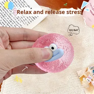 Bola Permen Buatan Tangan untuk Mainan Penghilang Stres, Rebound Lambat, Bulu Pendek, 31-50cm untuk Semua Usia, Gadget Kreatif Kustom - Product Image 5