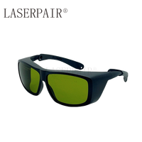 Certifié CE EN207 Alexandrite Diodes ND YAG Lunettes de sécurité laser Lunettes de protection des yeux pour l'épilation au laser