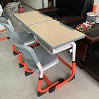 Bureau et chaise de haute qualité pour collège, bureau de classe pour école primaire, ensemble table et chaise d'étude pour étudiants