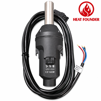 Souffleur à air chaud ZX-B2 230V 1600W pour allumage industriel de poêles à granulés de biomasse, copeaux de bois, allumeur électrique de charbon de bois