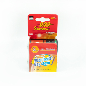 999 SANNINE Leakage-Proof 1.5V D Size <strong>R20</strong> UM-1 Dry <strong>Battery</strong> Long Lasting Carbon Zinc Primary <strong>Batteries</strong> - Product Image 1