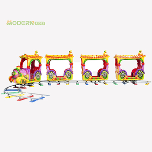 Train miniature de haute qualité avec rails, mignon et compact pour enfants, idéal pour centres commerciaux, parcs d'attractions, aires de jeux, divertissement familial, en acier - Product Image 6
